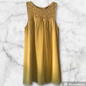 sachin and babi light blue dress Diane Von Furstenberg Yellow Sleeveless Drop Waist Gagon Dress S Diane Von  Furstenberg